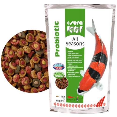  Sera Koi All Seasons Probiotikus haleledel 500g