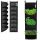 Decorya VPL01 virágcserép 2 az 1-ben 105 cm x 30 x 105 cm filc fekete