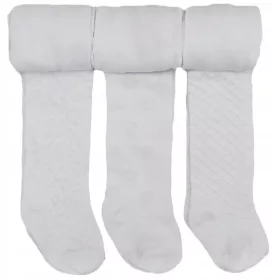   Gyermek harisnya - 3 Packa Birtle Jacquard harisnya r.80-86 pamut