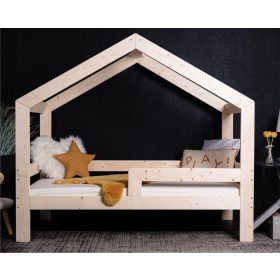   Egyszemélyes ágy gyerekeknek - BED Gyerekház 200x90 gyermekek számára +keret