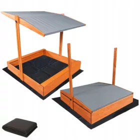 Homokozó - Fa homokozó 180 kg SunWood