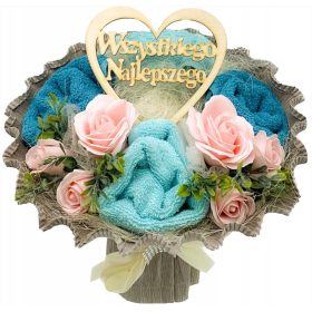   Törölköző szett - Egy gyönyörű csokor törölköző.Ajándék bármilyen alkalomra