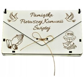    Áldozási boríték bankjegyekhez gravírozott kívánságokkal