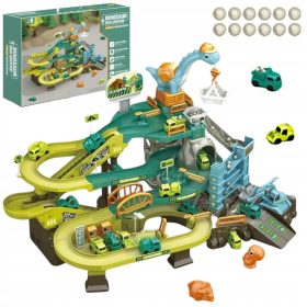    MEGA AUTÓPÁNYA PARKOLÓ VONAT VONAT DARU VASÚTI ÁLLOMÁS Alagút