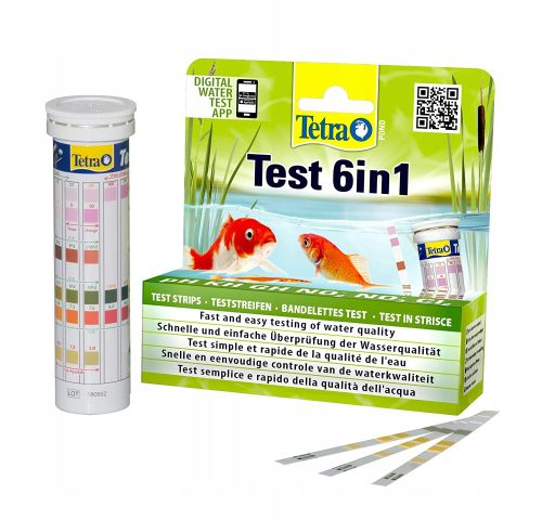  Tetra Pond 6in1 tesztcsík 25 db