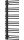  MEXEN NEPTUN FÜRDŐSZOBA RADIATOR 1200x500 FEKETE