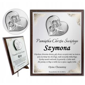   Emlékkép - Szuvenír keresztség kép ajándék keresztség