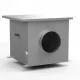 Fürdőszoba ventilátor - Szigetelt légcsatorna ventilátor 125 mm - BROOKVENT