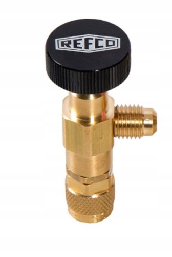 Szögszerelő szelep A-38010 Refco 1/4"SAE