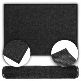   Szennyfogó szőnyeg - Kész gumi, PVC, textil lábtörlő 120 x 180 cm