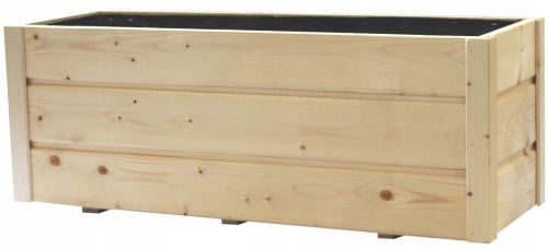  Fából készült virágcserép 120 cm x 30 x 35 cm fa