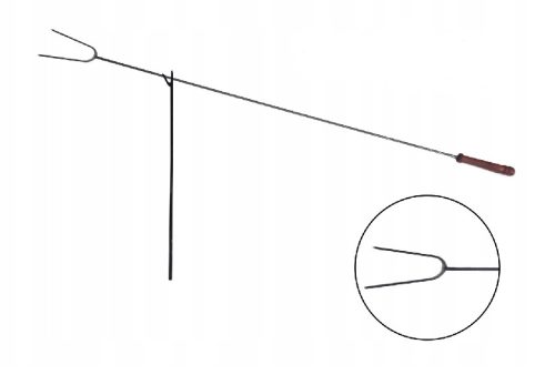 Villa, grillező pálca - A + tartomány támogatja a Firefish kolbász 140 cm -t 10 db