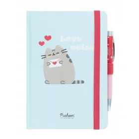  Pusheen Grupoerik A5-ös vonalas jegyzetfüzet, 96 lap