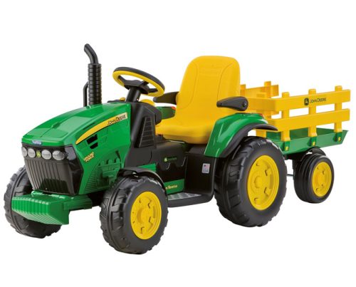 Pedálos traktor - PEG PEREGO JOHN DEERE TRAKTOR 12V-OS AKKUMULÁTORRA