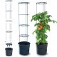 Prosperplast virágcserép 29,5 cm x 29,5 x 115,2 cm átmérő 29,5 cm műanyag fekete
