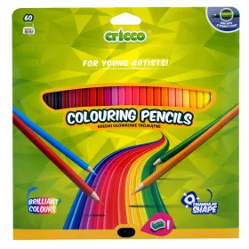 Ceruzák - Cricco ceruza ceruza 60 színű, tempe talppal