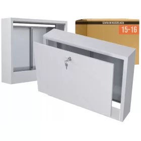   Felületre szerelhető szekrény 15 - 16 áramkör elosztójához