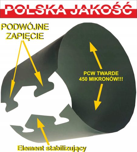  Clip-on virágcserép Ø 20 cm, műanyag