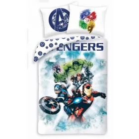 Avengers pamut ágynemű 140 x 200 cm