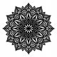 Falfestészet - MANDALA A FALHOZ 3D PANEL FAL DÍSZÍTÉS NYITÁS XL