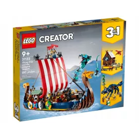    LEGO Creator 3 az 1-ben 31132 Viking Hajó és a Midgardi kígyó