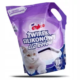   Alom nyulaknak és kis rágcsálóknak - Szilikon homok a macska levendula macska 7.6L -hez