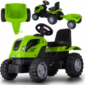   Pedálos traktor - Nagy traktor út traktor traktorpedálokkal