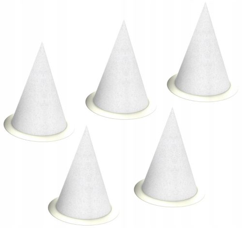 Anemosztát - 5x KÚPOS SZŰRŐ diffúzorhoz 125mm TÖMÍTÉSSEL
