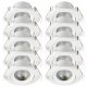 LED Halogen 50W mozgásérzékelő lámpa lámpa dugók 4500 lm vékony