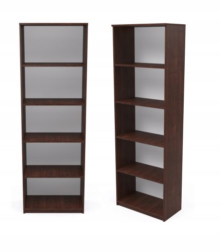 Könyvtáras könyvespolc EWA 50 cm Wenge Office szekrény