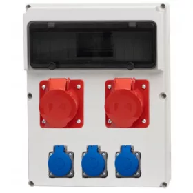 F-Elektro 230 V IP20 32 A kapcsolóberendezés