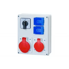 F-Elektro 230 V IP44 32 A kapcsolóberendezés