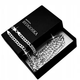  Férfi lánc Mennica Bydgoska PD80 50 cm ezüst