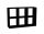 Nyitott könyvespolc 2x3 Kalax Cube Ikea Black