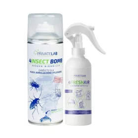    Füstbomba csótányok, legyek és poloskák ellen Private Lab 400 ml
