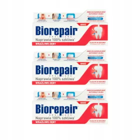   Fogkrém gyerekeknek - Biorepair Sensitive Repair fogkrém 3x 75ml