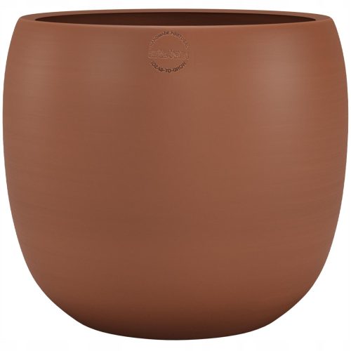  Artevasi virágcserép 39 cm x 39 x 35 cm narancssárga, terrakotta árnyalatú kerámia