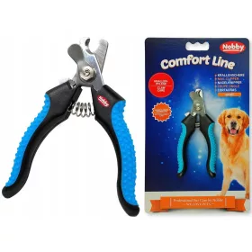   Higiéniai kellékek kutyáknak - Vágónyelv -olló, amelyet egy macska kutyájához fogtak el