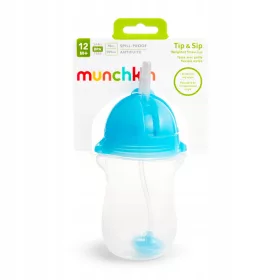    Munchkin kiömlésmentes csésze szívószállal 207 ml zöld