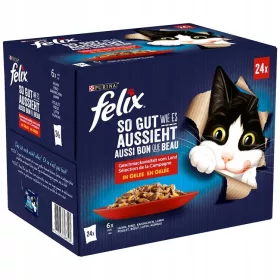   Konzerv macskáknak - Felix fantasztikus keverék ízek Kota 24x85g