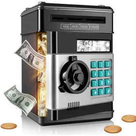  BIZTONSÁGOS ÉRME DOBOZ ATM BANKJEGYEK + PIN