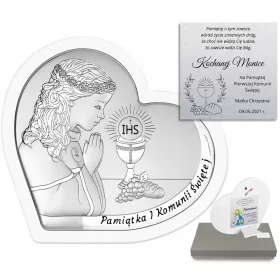  Első szentáldozási metszet ezüst képe