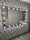 Fürdőszoba tükör - MIRROR SILVER IV 150x100-as hollywoodi smink