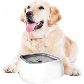    Korbi műanyag lassító kaja ivó, fehér, szürke árnyalatok, 1,5 l