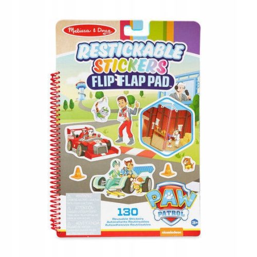 Matrica, tetoválás gyerekeknek - Pad Pad Patrol matricák a misszióban Melissa & Doug