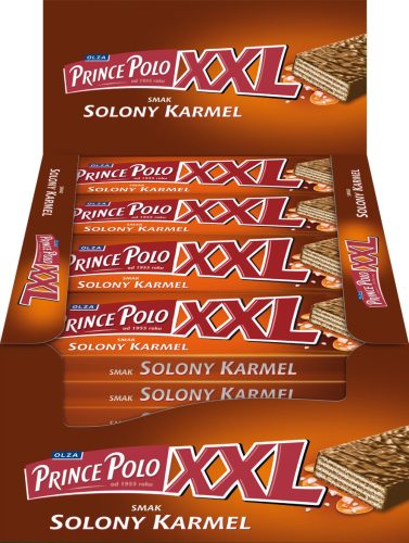 Prince Polo XXL sós karamell 50 g karton 28 darab