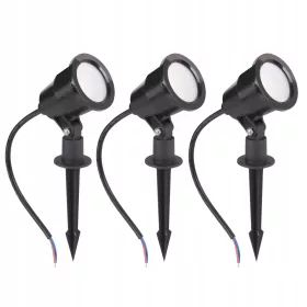   Földbe szúrható lámpa - Solar Lámpa Maned Masterle Black 22 cm 1 DC.