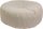 Pouf kerek henger lábtámasz kordbársony bézs 47x20 cm