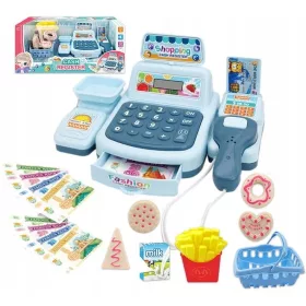   Gyermekbolt, pénztárgép - Vásárló iroda gyermekek számára, hangolvasóval