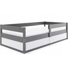 Egyszemélyes ágy gyerekeknek - Fa gyermekek ágy hugo